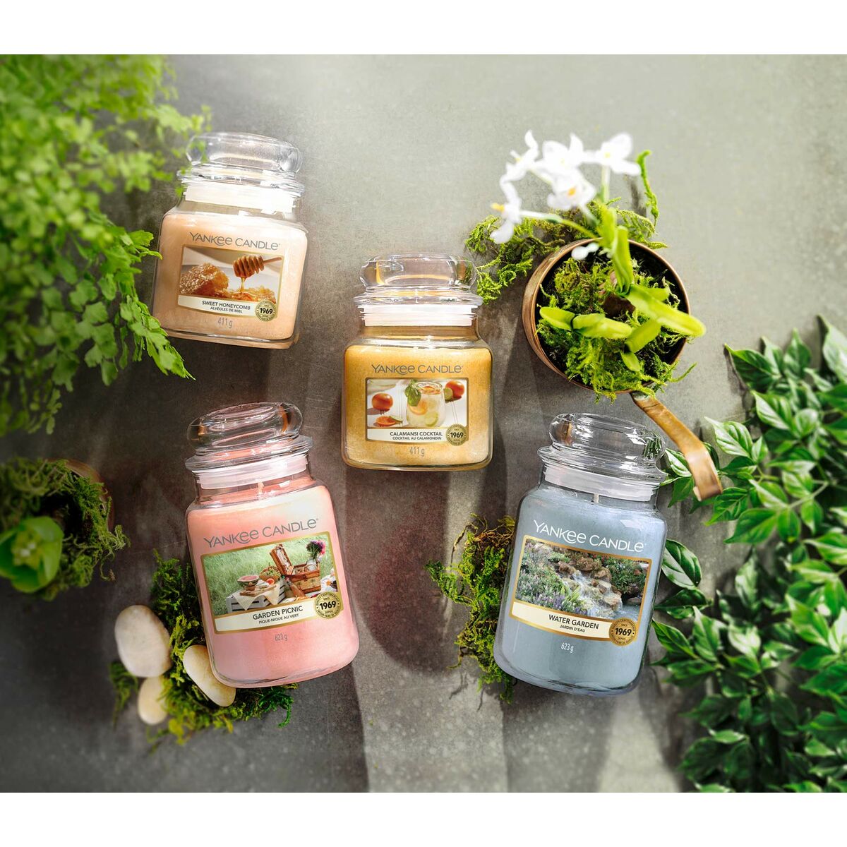Duftlys Yankee Candle Classic Medium Jar Candles 411 g